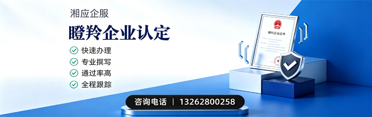 商丘瞪羚企业认定申报服务