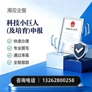 商丘科技小巨人及培育企业申报服务
